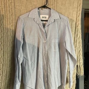 Grayson striped button down with pocket